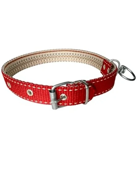 tasma atalier köpek boyun tasması (kırmızı) ürün görseli 1