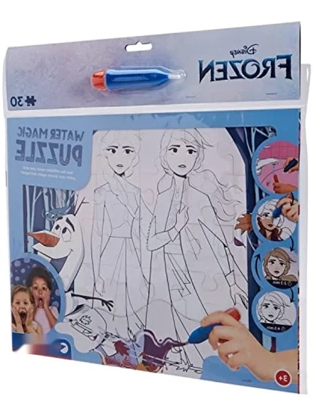 Disney Frozen 2 Temalı 30 Parça Water Magic Frame Puzzle ürün görseli 1