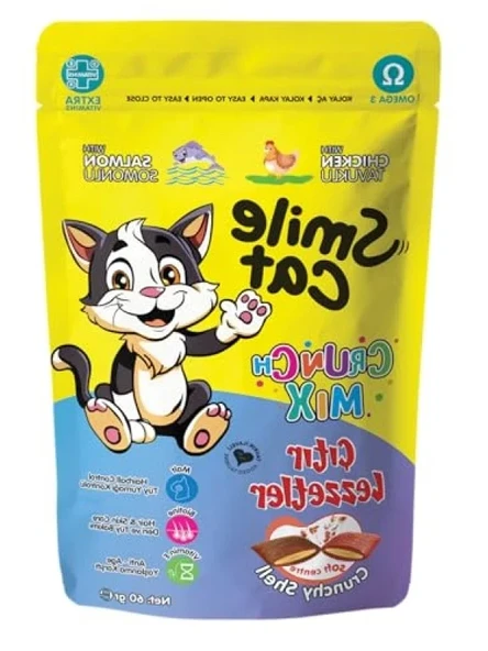 Kedi Atıştırmalığı 60 gr - Sağlıklı ve Lezzetli Karışım ürün görseli 1