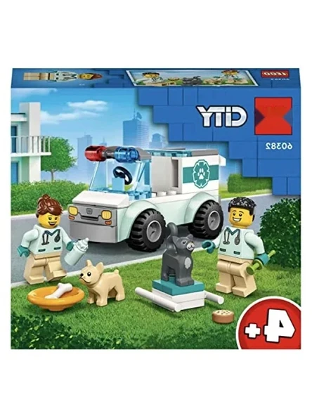 Veteriner Kurtarma Aracı Yapım Seti (58 Parça) - Resim 2
