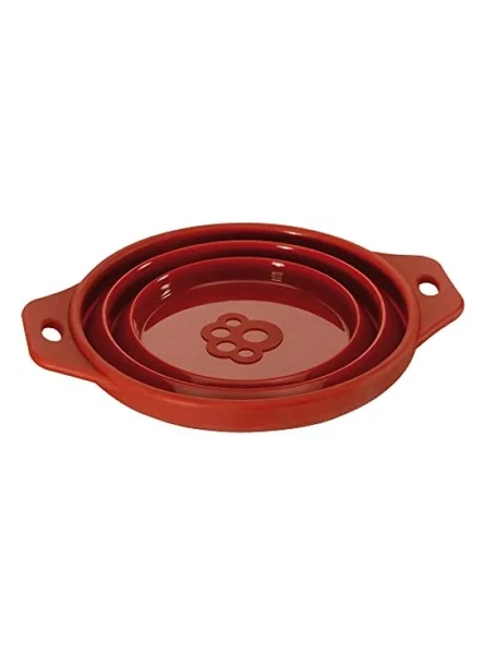 Seyahat İçin Pratik Silikon Mama Kabı, 0.5 L ürün görseli 1