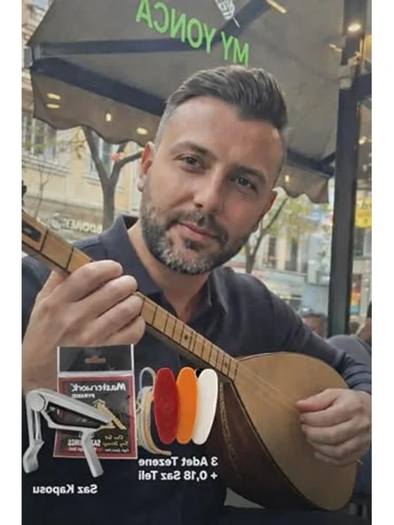 0.18 mm Kalınlığında 7 Telli Bağlama Teli Seti ve Aksesuarlar ürün görseli 1