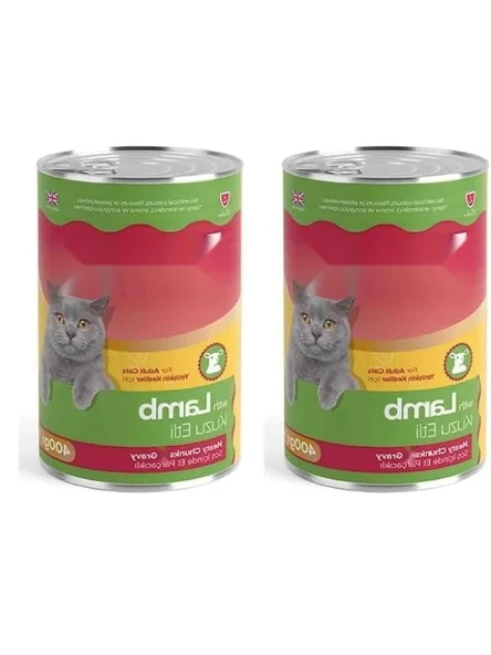 Kuzu Etli Gravy Soslu Yetişkin Kedi Konservesi, 400 Gr 2'li Paket ürün görseli 1