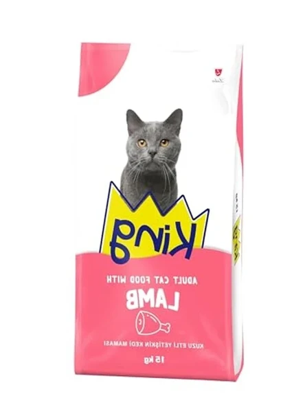 15 Kg Kuzu Etli ve Pirinçli Yetişkin Kedi Maması ürün görseli 1