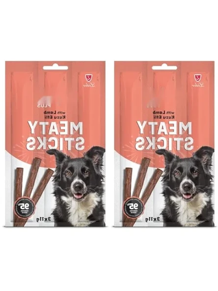 Kuzu Etli Yetişkin Köpek Çubuk Ödül Maması 33 Gr, 2'li Paket ürün görseli 1