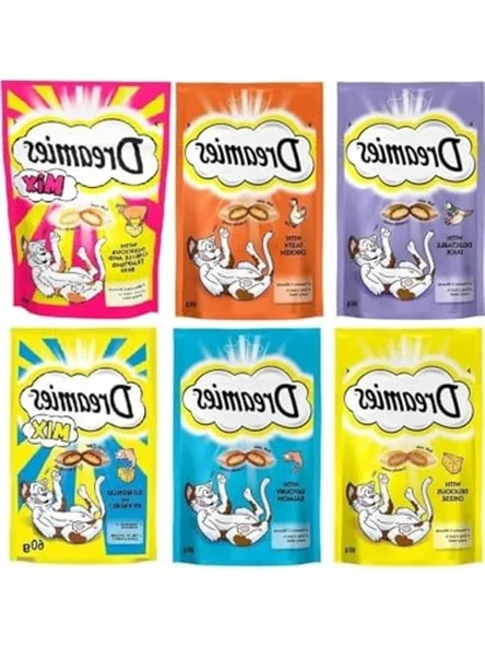 Karışık Kedi Ödül Maması 60 gr x 24, Eğlenceli İkram ürün görseli 1