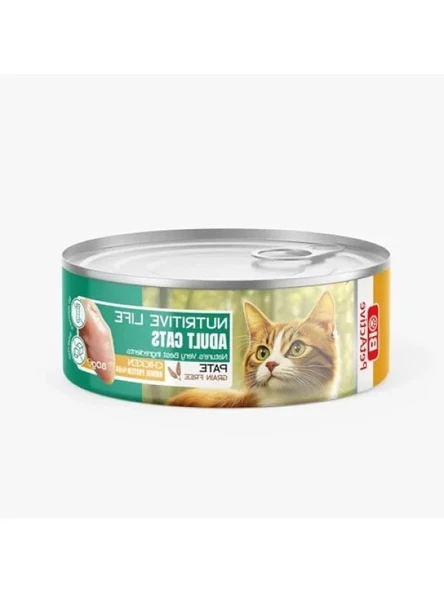 Tavuklu Yetişkin Kedi Konserve Maması (24 x 80g) ürün görseli 1