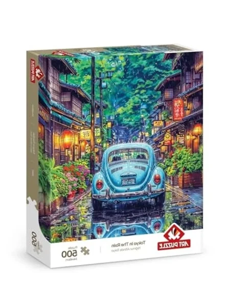 Yağmur Altında Tokyo 500 Parça Puzzle Seti ürün görseli 1