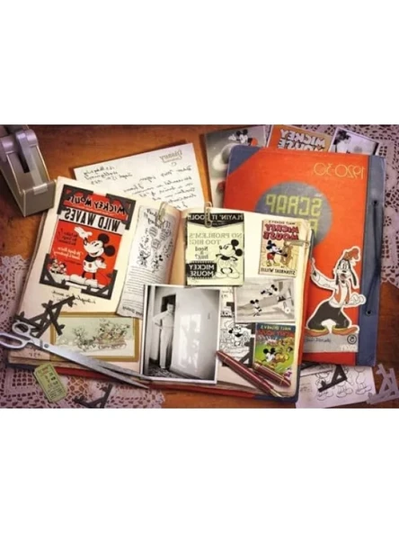 1000 Parça Mickey Puzzle - 1930 Temalı - Resim 2