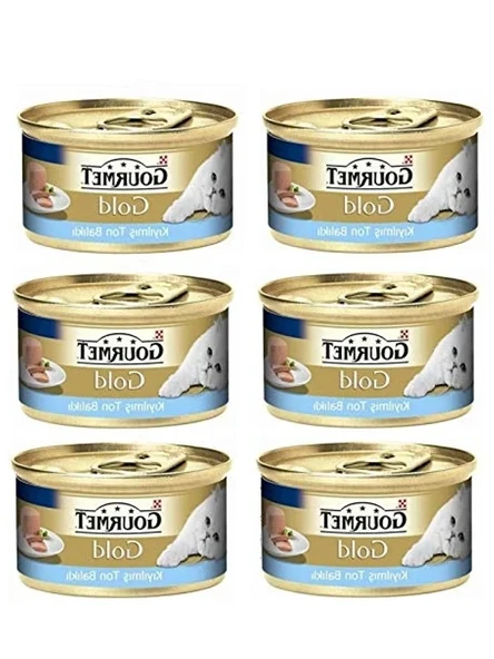 85 Gr Kıyılmış Ton Balıklı Kedi Konservesi 6 Adet ürün görseli 1