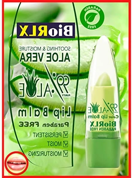 Aloe Vera Renkli Dudak Balsamı, Nemlendirici ürün görseli 1