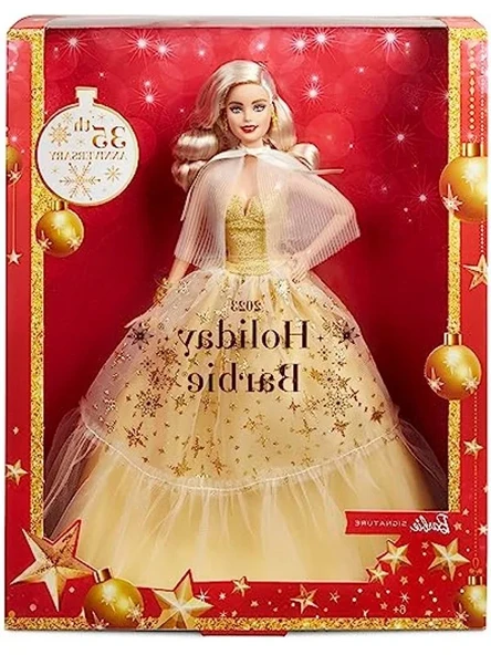 Barbie 2023 Mutlu Yıllar Bebeği - Sarışın, 6 Yaş Ve Üzeri ürün görseli 1