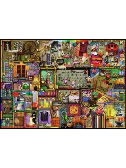 C Thompson Dolap Temalı 1000 Parça Puzzle Seti - Resim 2