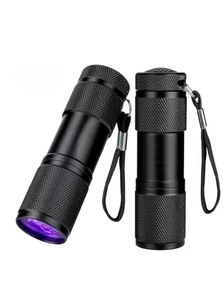 9 LED Ultraviyole El Feneri, İdrar ve Leke Tespiti için ürün görseli 1
