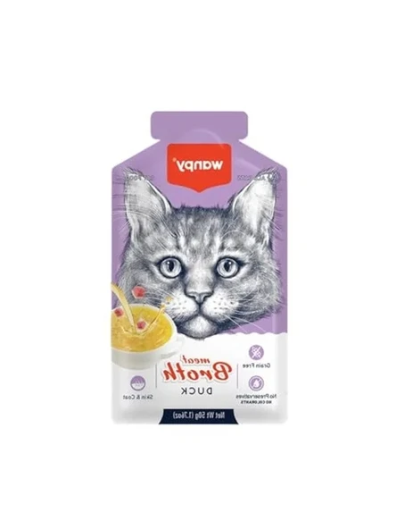 Ördek Eti Çorbası, Kediler İçin 50g Tekli Paket ürün görseli 1