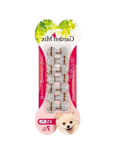 7'li Xs Boyutunda Kuzulu Düğümlü Kemik, 6.3 cm ürün görseli 1