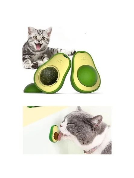 Catnip Kedi Oyuncağı, Yapışkanlı Oyun Topu, Ağız Hijyeni İçin ürün görseli 1
