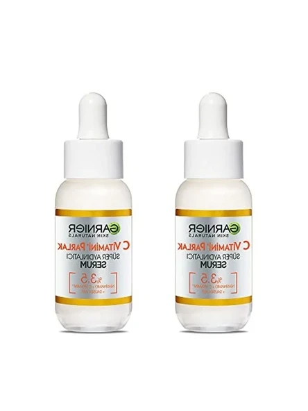 C vitamini içeren 2'li serum seti, aydınlatıcı etkili ürün görseli 1
