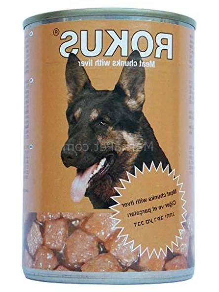 Ciğerli Köpek Konserve Maması, 410 G ürün görseli 1