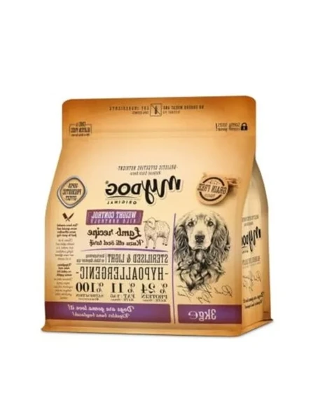 3 kg Az Tahıllı Kuzu Etli Diyet ve Kısır Köpek Maması ürün görseli 1
