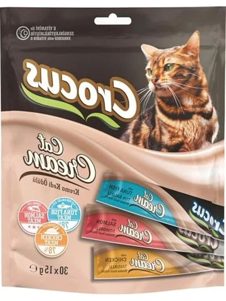 Çoklu Kedi Ödülü, Tavuklu & Ton Balıklı & Somonlu, 30X15G ürün görseli 1