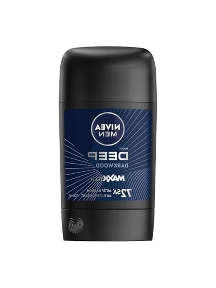 50 ml aktif karbon içeren erkek stick deodorant, terlemeye karşı ürün görseli 1