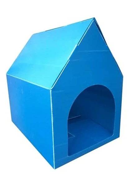 Büyük Boy Plastik Kedi-Köpek Kulübesi, Dayanıklı Malzeme ürün görseli 1