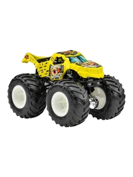 Hot Wheels 1:64 Monster Trucks İkili Araba Seti - Resim 3