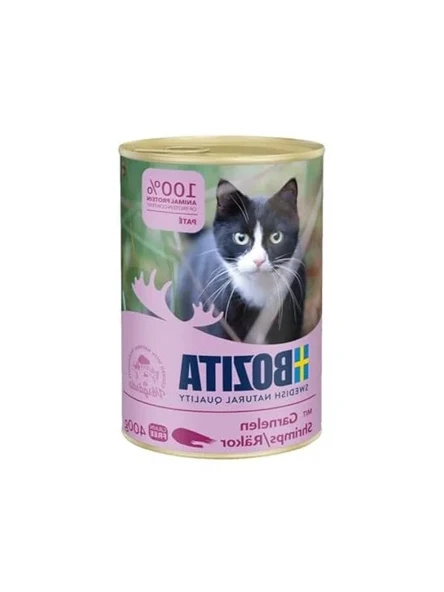 Karidesli Pate Kedi Konservesi, 400 Gr, Zengin Besin İçeriği ürün görseli 1