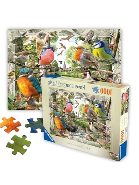 Tüylü Dostlar Temalı 1000 Parça Yetişkin Puzzle ürün görseli 1