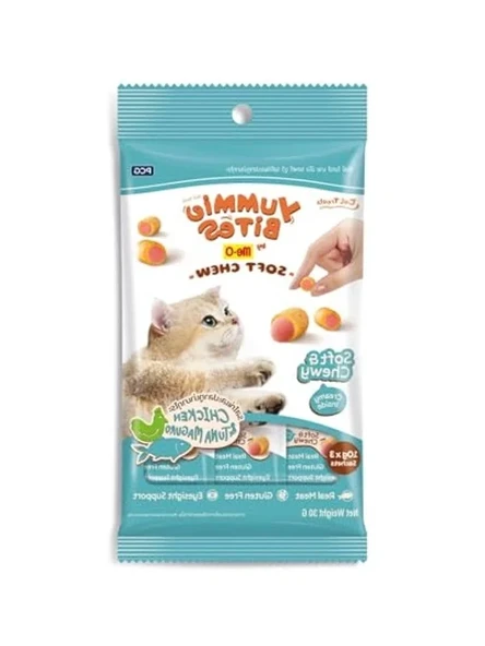 Yumuşak Çiğnenebilir Kedi Ödülü, Tavuk ve Orkinos Aromalı ürün görseli 1