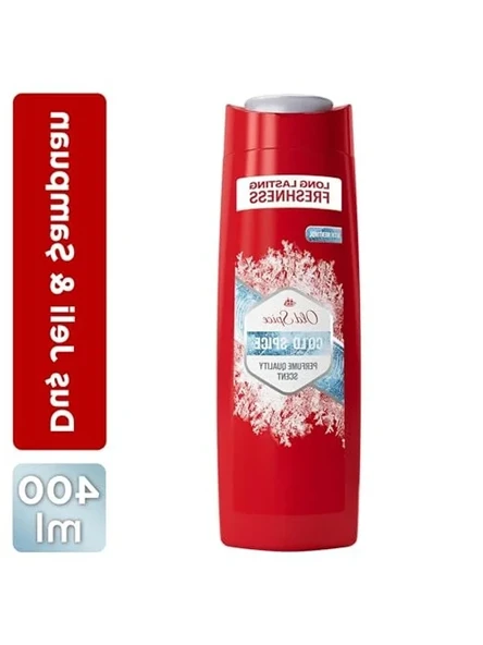 3'ü 1 Arada Duş Jeli 400 ml Soğuk Etki - Resim 2