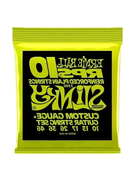 Normal Slinky Nikel Sarılı Elektro Gitar Telleri, Ölçü 10-46 ürün görseli 1