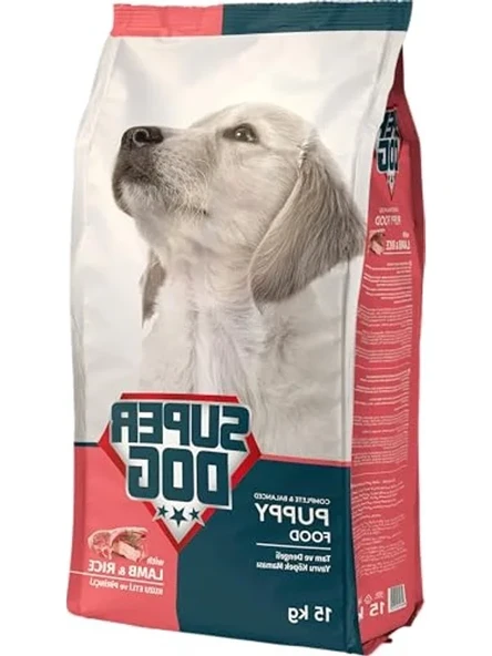 15 KG Kuzu Etli Yavru Köpek Maması, Besleyici ve Lezzetli ürün görseli 1