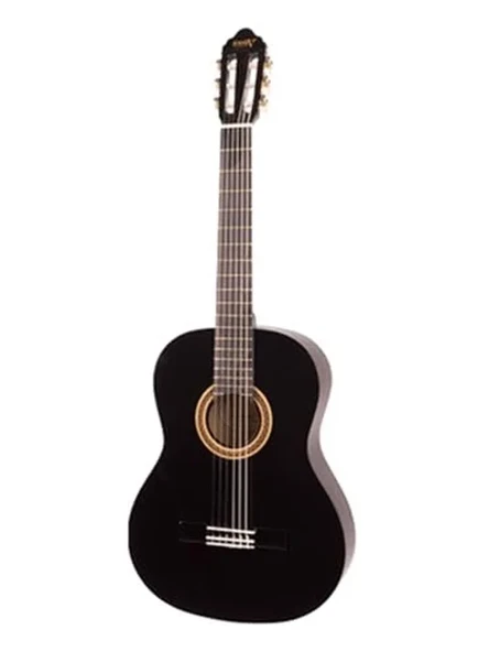 , Vc104Tbk, Klasik Gitar 4/4 Siyah Sap Çelikli 642317596471 ürün görseli 1
