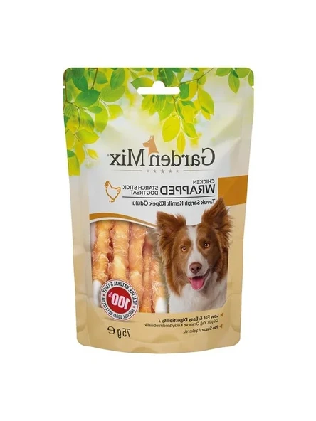 Garden Mix Tavuk Sargili Kemik Köpek Ödülü 75 Gr ürün görseli 1