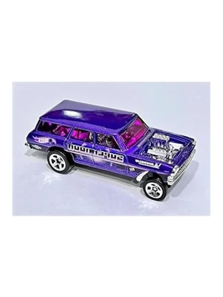 Tekli Arabalar Seti - '64 Nova Wagon Gasser Modeli - Resim 2