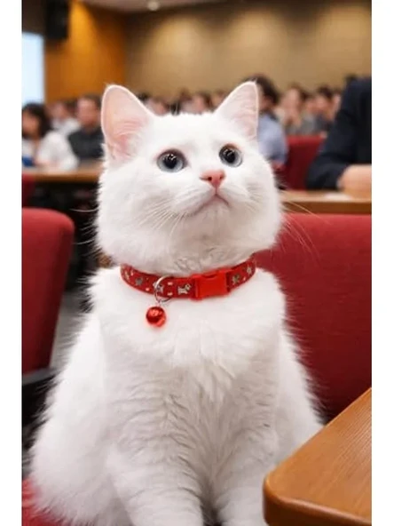 Ayarlenebilir Kırmızı Zilli Kedi Boyun Tasması, Şık Tasarım ürün görseli 1