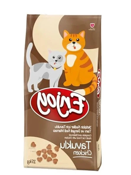 15 Kg Tavuklu Yetişkin Kedi Maması ile Güçlü Beslenme ürün görseli 1