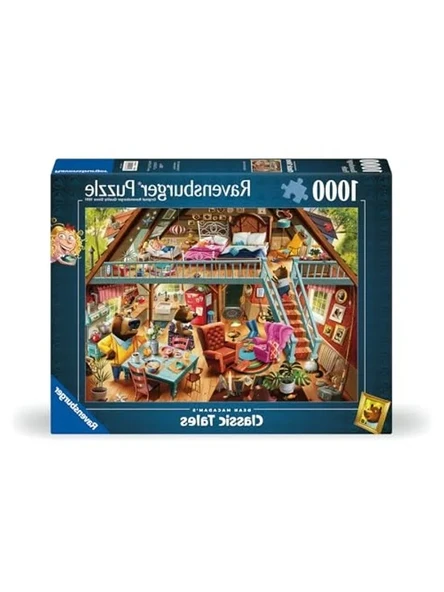 Goldilocks Temalı 1000 Parça Yapboz - Resim 2