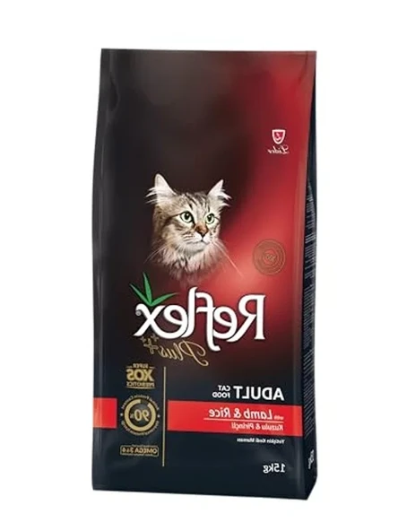 Kuru Kedi Maması, Kuzu Etli, 15 Kg, Doyurucu ve Sağlıklı ürün görseli 1