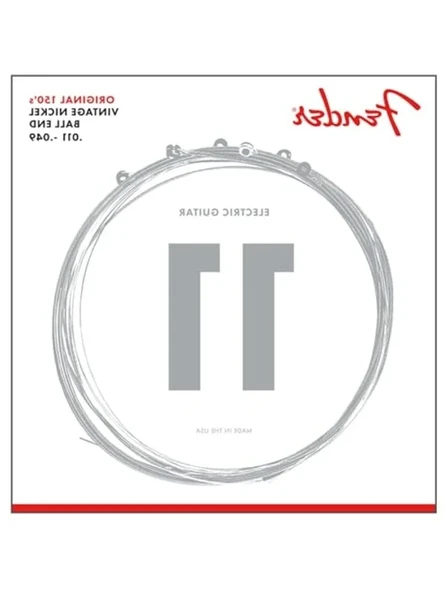 150M Pure Nickel Wound - Medium Takım Tel Elektro Gitar Teli 011 ürün görseli 1