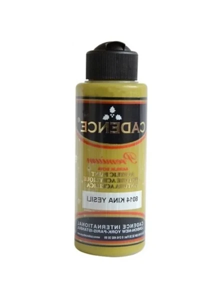 Kına Yeşili 120ml Premium Akrilik Boya, Sanat İçin İdeal ürün görseli 1
