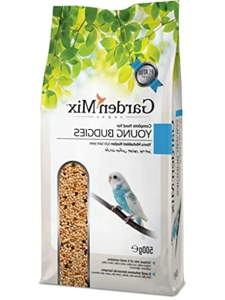 Kahverengi Yavru Muhabbet Kuş Yemi, 500 gr, Besleyici İçerik ürün görseli 1