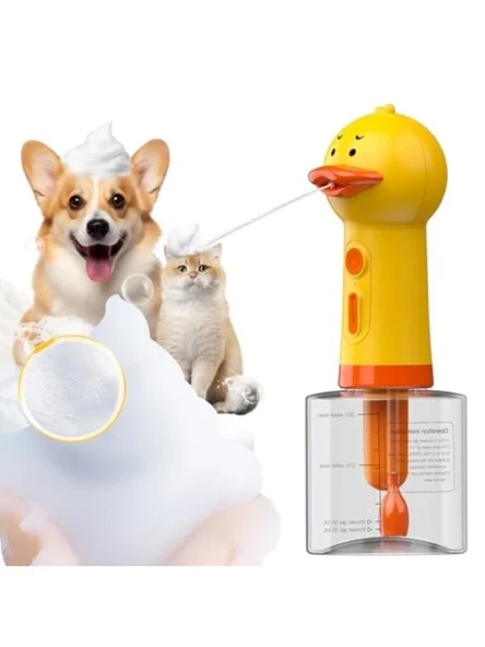Elektrikli köpek temizleme köpüğü makinesi, otomatik şampuan dispenseri ürün görseli 1
