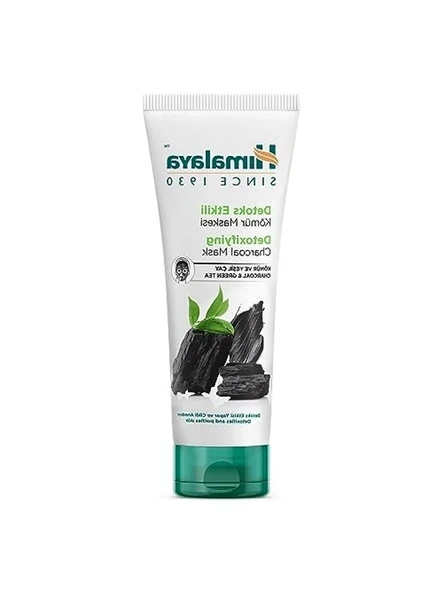Aktif Kömür ve Yeşil Çay İçeren 75 ml Detoks Yüz Maskesi ürün görseli 1