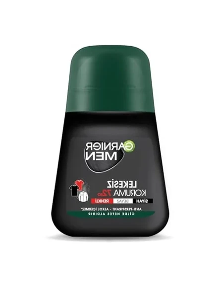 Garnier Men Lekesiz Koruma Roll-On Deodorant ürün görseli 1