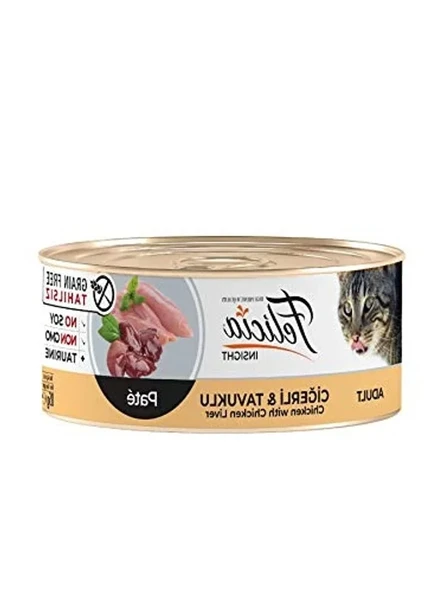 Tahılsız 85 Gr Ciğerli ve Tavuklu Kedi Yaş Maması ürün görseli 1