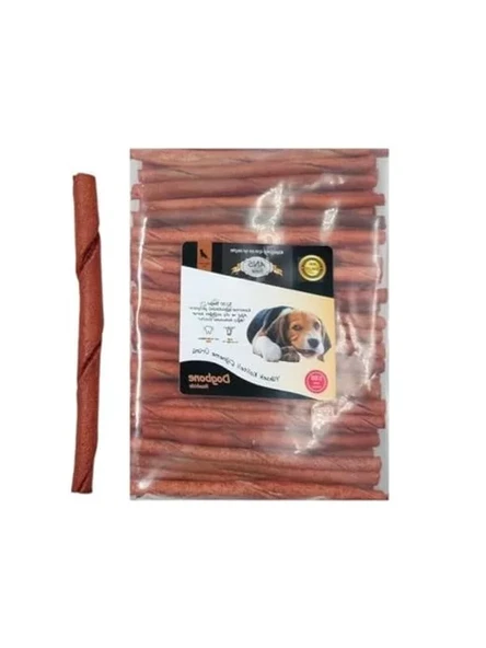 Doğal Burgu Köpek Kemiği 12 Cm - 100% Doğal, 160 Adet ürün görseli 1