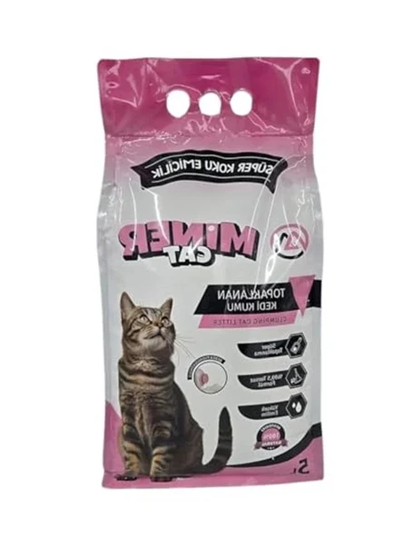 Bebek Pudrası Kokulu Kedi Kumu, 5 Lt Paket ürün görseli 1
